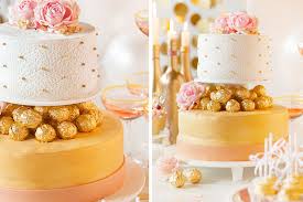 Unikatowe, personalizowane i ręcznie robione przedmioty z prezenty dla młodej pary naszych sklepów. Goldhochzeit Hochzeitstorte Mit Gold Festlich Dekorieren