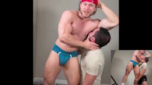 MUSCLE DOMINATION SLAPS AROUND A GOOD BOY