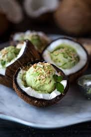 Kokosnuss Und Avocado Eis Rezepte Essen Lebensmittel Essen