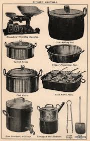 1901 Kitchen Utensils Kitchen Utensils Kitchen Utensils Illustration Vintage Kitchen