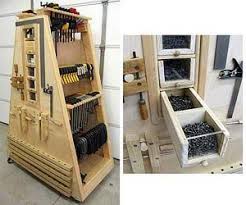 Space saving parallel clamp rack | diy build plans. Shop Savvy Clamp Racks Woodworking Plans Diy Wood Shop Clamp Storage