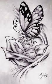 Check spelling or type a new query. Design Rose And Butterfly Tattoo Drawing Novocom Top