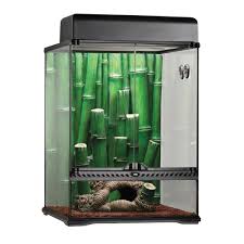 Exo Terra Bamboo Forest Habitat Large 33 Gal Forest Habitat Reptile Habitat Terrariums Kits
