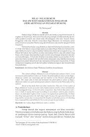 Https Media Neliti Com Media Publications 82215 Id Nilai Nilai Hukum Dalam Masyarakat Bugis Pdf