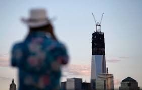 One world trade center ts seamlessly into the northwest corner of the world trade center site, on land claimed from the hudson river over centuries of development in manhattan. One World Trade Center Construction Progress The Atlantic