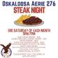 Steak Night event image