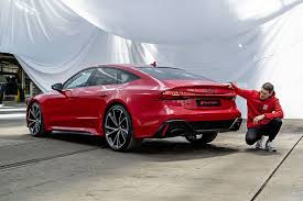 Audi rs7 sportback at the 2019 frankfurt motor show. Audi Rs 7 Sportback C8 2020 Test Preis Marktstart Motor Ps Autobild De