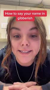 How to Say Leslie in Gibberish