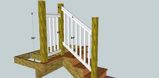 You can go up to a max height of 30 before railings need to be installed on a deck. Solving Porch Problems Thisiscarpentry