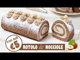Rotolo Alle Nocciole Fatto In Casa Da Benedetta Dolci Ricette Dolci Ricette