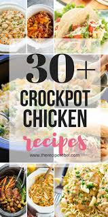 It is a countertop appliance that is used to simmer food at a reduced temperature for a longer period of time. 30 Crockpot Chicken Recipes The Recipe Rebel