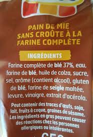 Pain 100 Mie Complet Harrys 650 G