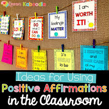 Oracle cards are used to help you tap into your own inner truth. Ideas For Using Positive Affirmations In Your Classroom