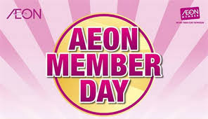 I guess there is no manager to observe the place on a sunday afternoon. Aeon Member Day Sale Big Post