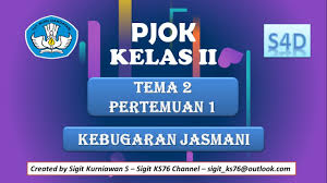 Rangkuman pjok kelas 10 semester 2. Materi Pjok Kls 2 Tema 2 Pertemuan 1 Kebugaran Jasmani Youtube