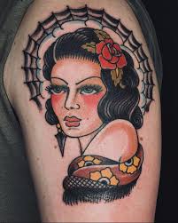 Sailor Jerry Lady Head : r/traditionaltattoos