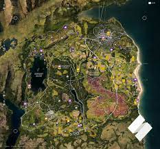 Forza Horizon 4 Full Map All Beauty Spots Boards And Homes Stevivor