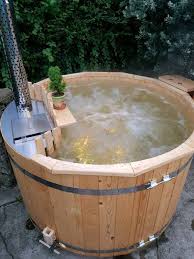 Winter Pool Mit Holzofen Badebottich Tauchbecken Sauna Badezuber In Bayern Hof Badebottich Tauchbecken Badezuber
