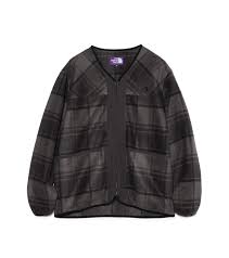 THE NORTH FACE PURPLELABEL ウール シャツ ジャケット nanamica  THE NORTH FACE Purple  Label
