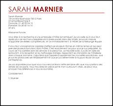 Exemple Lettre De Motivation Employe D Hotel Livecareer