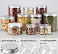 5Pcs Empty Clear PET Bottles with Screw Aluminum Cap 40ml Mini Container  Jars Refillable Plastic Box for Essential Oil Powders Cream Ointments  Makeup ...