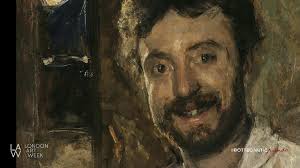 Antonio mancini, celebrated artist of the italian 19th century, appreciated the. London Art Week 2020 Antonio Mancini Self Portrait Little Self Portrait 1878 Youtube