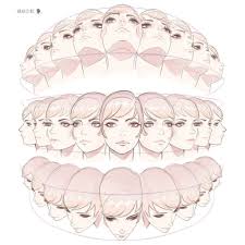 How to draw anime boy face. Anime Head Perspective Drawing Novocom Top