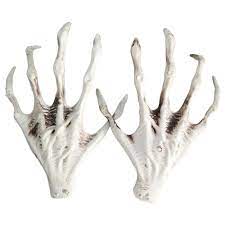 2 Pcs Halloween Hands, Plastic Hands Halloween Witch Hands Haunted House  Horror Props Halloween Decorations,Ghost House Secret Chamber bar Scary  Horror Witch Hand Props - Walmart.com