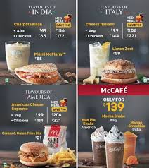 Mcdonald's secret menu, breakfast menu, catering menu, lunch menu for soup, salad, chicken, burger price at one place. Mcdonalds Menu Menu For Mcdonalds Sg Highway Ahmedabad Ahmedabad