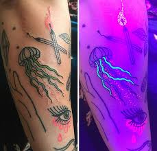 Tattoo 4 light, new city, new york. 35 Uv Tattoo Designs Aka Glow In The Dark Tattoo Ideas Bangkaus Livejournal