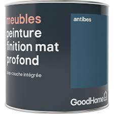 Voici 39 inspirations pour jouer avec cette teinte apaisante dans votre coin nuit. Peinture De Renovation Meubles Goodhome Bleu Antibes Mat Profond 0 5l Castorama
