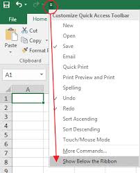 'pada tab taskbar, klik ' customize ' di bawah segmen ' notification area'. Fungsi Quick Access Toolbar Pada Microsoft Excel Kelas Excel