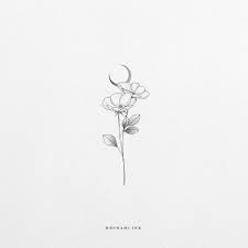 Tiny Wild Rose Bunami Ink Mohnblumen Tattoo Wildrose Tattoo Tattoo Ideen Klein