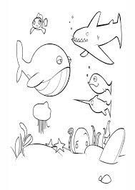 Dibujos Del Mar Para Colorear