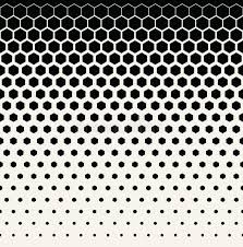 Black And White Graphics Design Abstract Geometric Black And White Graphic Halftone Hexagon Pattern Background Geometric Tattoo Pattern Geometric Pattern Design Geometric Tattoo Background