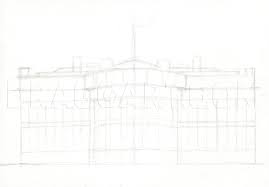 A smiling carved pumpkin with the characters from spongebob squarepants makes for a perfect halloween picture. How To Draw The White House Coloring Page Trace Drawing