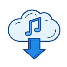 Looking for free music without the hassle of a lawsuit? Cloud Download Music Line Icon Stock Vector Illustration Of Note Cloud 100292092