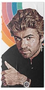 George Michael Bath Towels for Sale