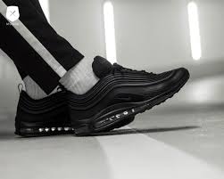 Nike Air Max 97 Ultra Premium Triple Black Grailify Sneaker Releases Nike Air Max 97 Nike Air Max Air Max 97