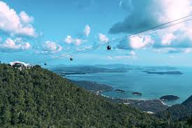 And address is panorama langkawi sdn bhd, cable car station, oriental village, burau bay, 07000 pantai tengah, malaysia the langkawi cable car is a air link from burau bay resort to the peak of gunung machinchang. 4 In 1 Skycab Langkawi Cable Car Ticket Dahcuti
