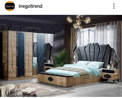 bugra yatak odasi takimi bedroom furniture design bed design dressing room design