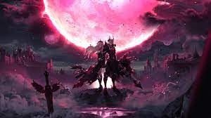 Pink and brown trees digital wallpaper, artwork, fantasy art. Pink 4k Anime Wallpapers Wallpaper Cave