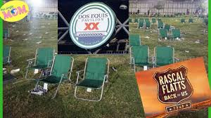 Dos Equis Pavilion Lawn Seating Review Rascal Flatts Concert Dallas