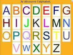 Alphabet Gratuit En Couleur A Imprimer Recherche Google Apprendre L Alphabet Apprendre L Alphabet Francais Alphabet Majuscule