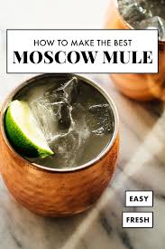 Classic Moscow Mule Recipe Cookie And Kate In 2020 Mule Recipe Moscow Mule Recipe Classic Moscow Mule Recipe