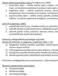 Want to read saving… by. Vyvinova Psychologia Poznamky K Prednaskam Poznamky Zadania Seminarky Sk