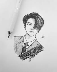 Nikki V Instagram Seonghwa Ateez Ateezfanart Fanart Seonghwa Art Drawing Sketch Kpop Kpopfanart Kpop Drawings Guy Drawing Fan Art Drawing