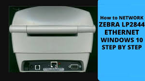 Normal, alternative, and small labels: How To Install And Setup The Network Zebra Lp2844 Ethernet On Windows 10 Step By Step Youtube