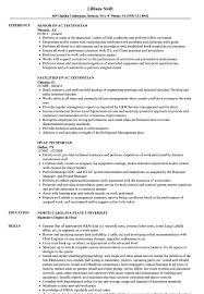 Though the hvac technician cv example doesn't explicitly state the details of the job, you should. Hvac Technician Resume Samples Velvet Jobs