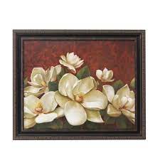 Wall Art Magnolia Blossom Celebrating Home Direct Magnolia Paint Floral Art Floral Wall Art